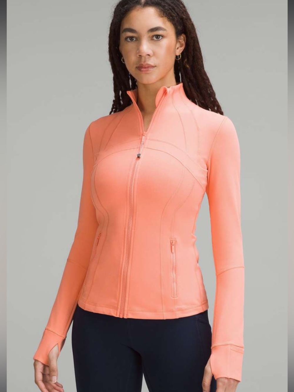 lululemon athletica Define Jacket Coral Sunset, Size 8⁠